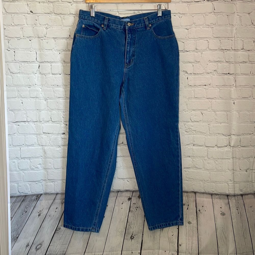 SO blue Sigrid Olsen Vintage 90s Tapered Leg Women’s Jeans size 14P